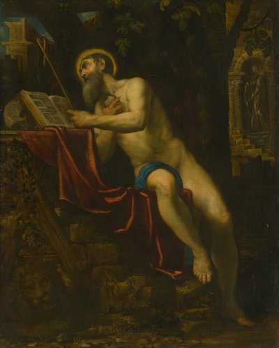 Heiliger Hieronymus von Domenico Robusti Tintoretto
